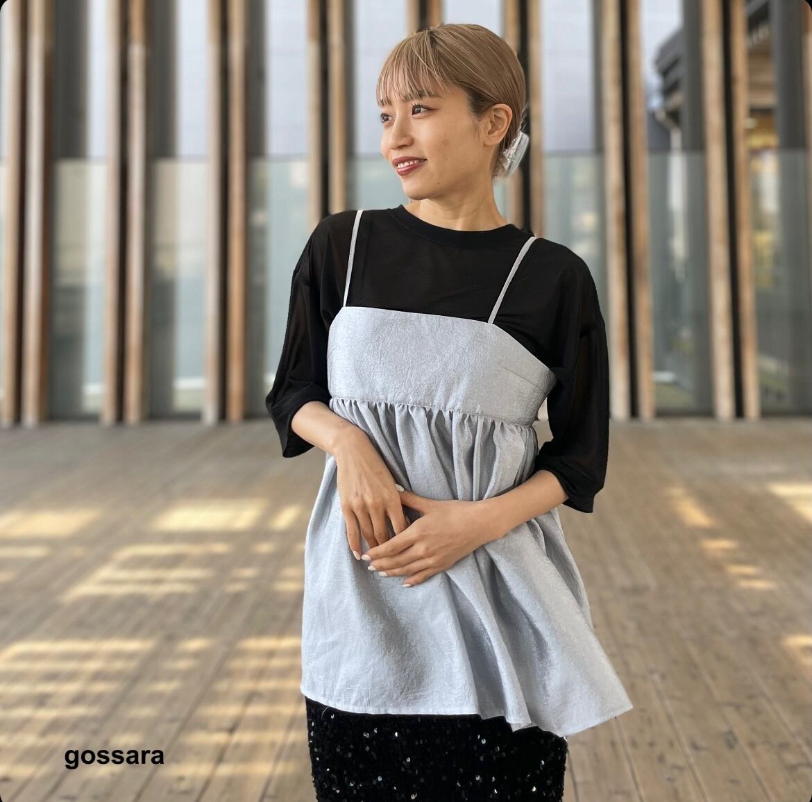 シアーぺプラムキャミ 5157221 (0412)