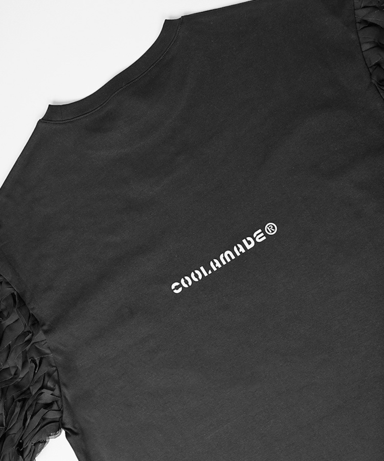 フリルスリーブルーズTシャツ (IVORY) CQ-48031