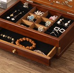 ジュエリーボックス 木製 大容量 多段 引き出し アクセサリーケース 宝石箱 収納ボックス ネックレス掛け 鍵付き 高級 天然木 プレゼント ギフト 母の日 誕生日 レディース