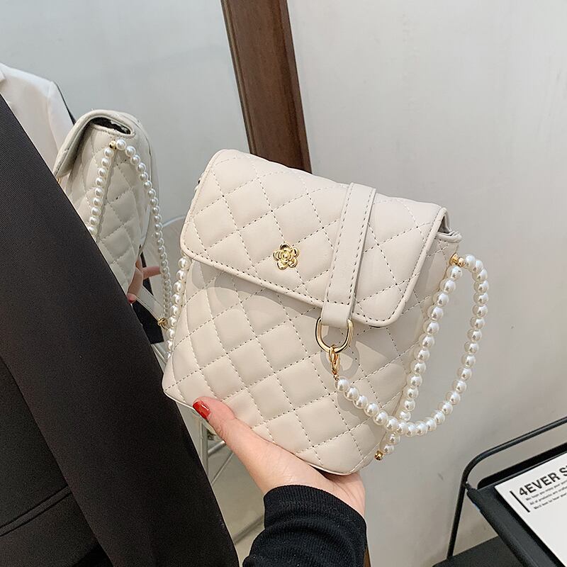 レッドスタイルサマーパールチェーン カジュアル 夏物 真珠 Tiancai_Wing_Bag82124091154