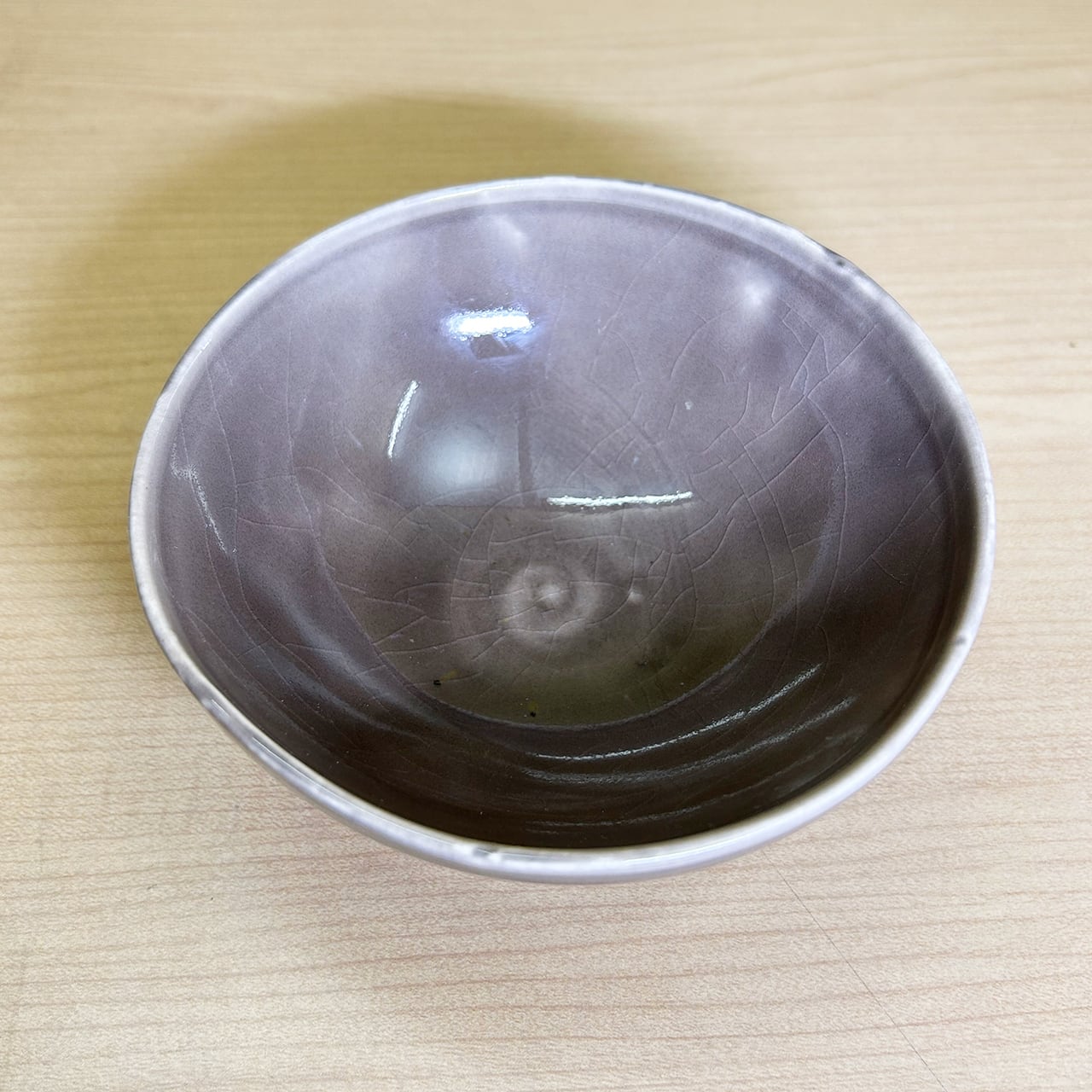 見つけた方はラッキー　時代物　青縁千筋文三つ組入れ子鉢 遠州好 時代煙草盆 鉄刀木に網と七宝透し入 灰吹き付 | 古美術ささき