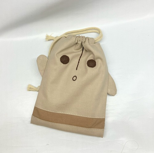 埴輪　ハニワ　給食袋　巾着袋　｜とりさん工房ーかわいいハンドメイドポーチ