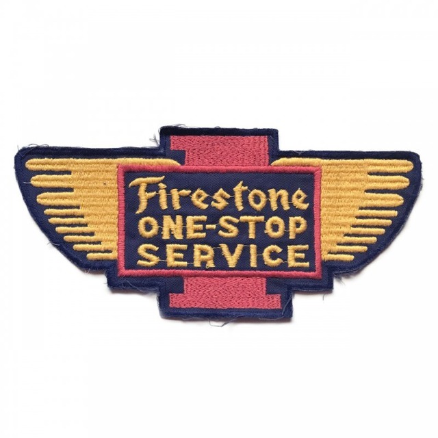 1930s Firestone One Stop Service 背中用ワッペン
