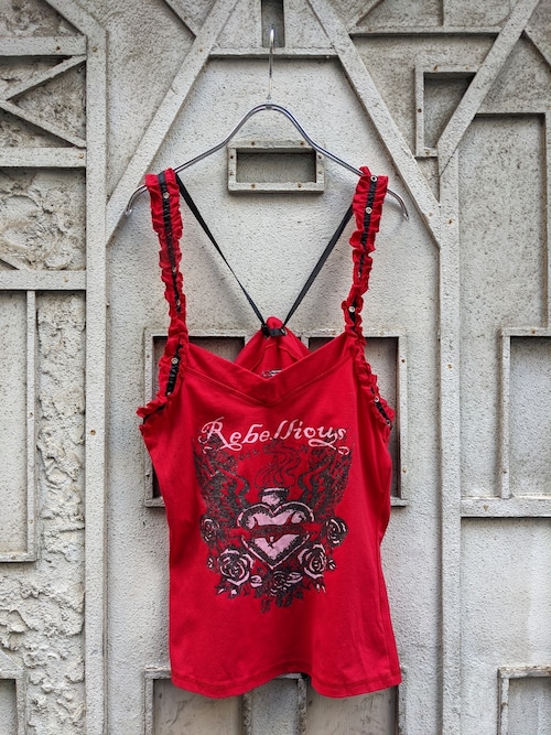 "HEART&ROSE" design camisole