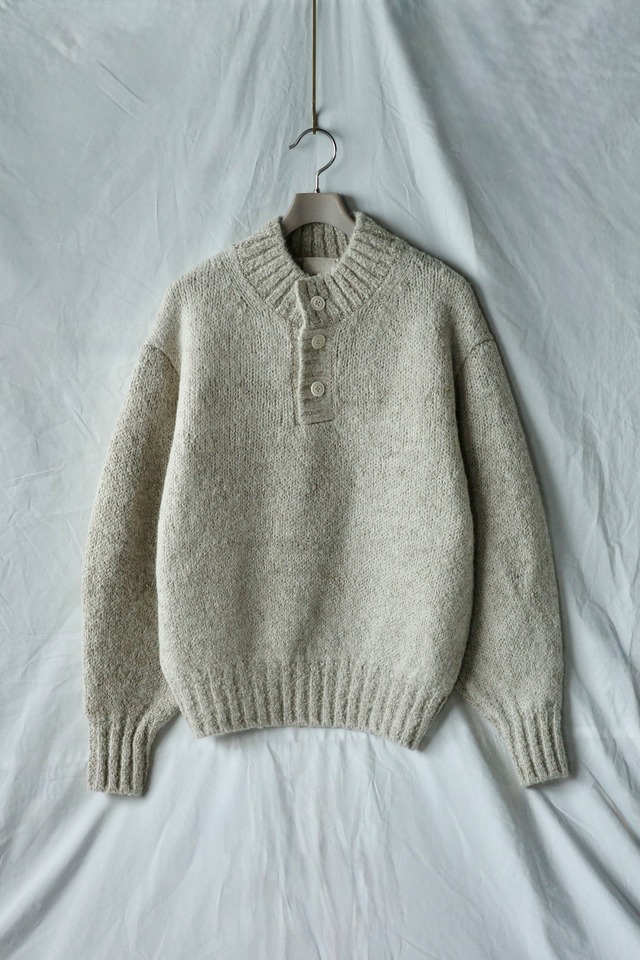Kota Gushiken 【Blousing Balloon Sleeve with Raw Linen  -Ecru-】