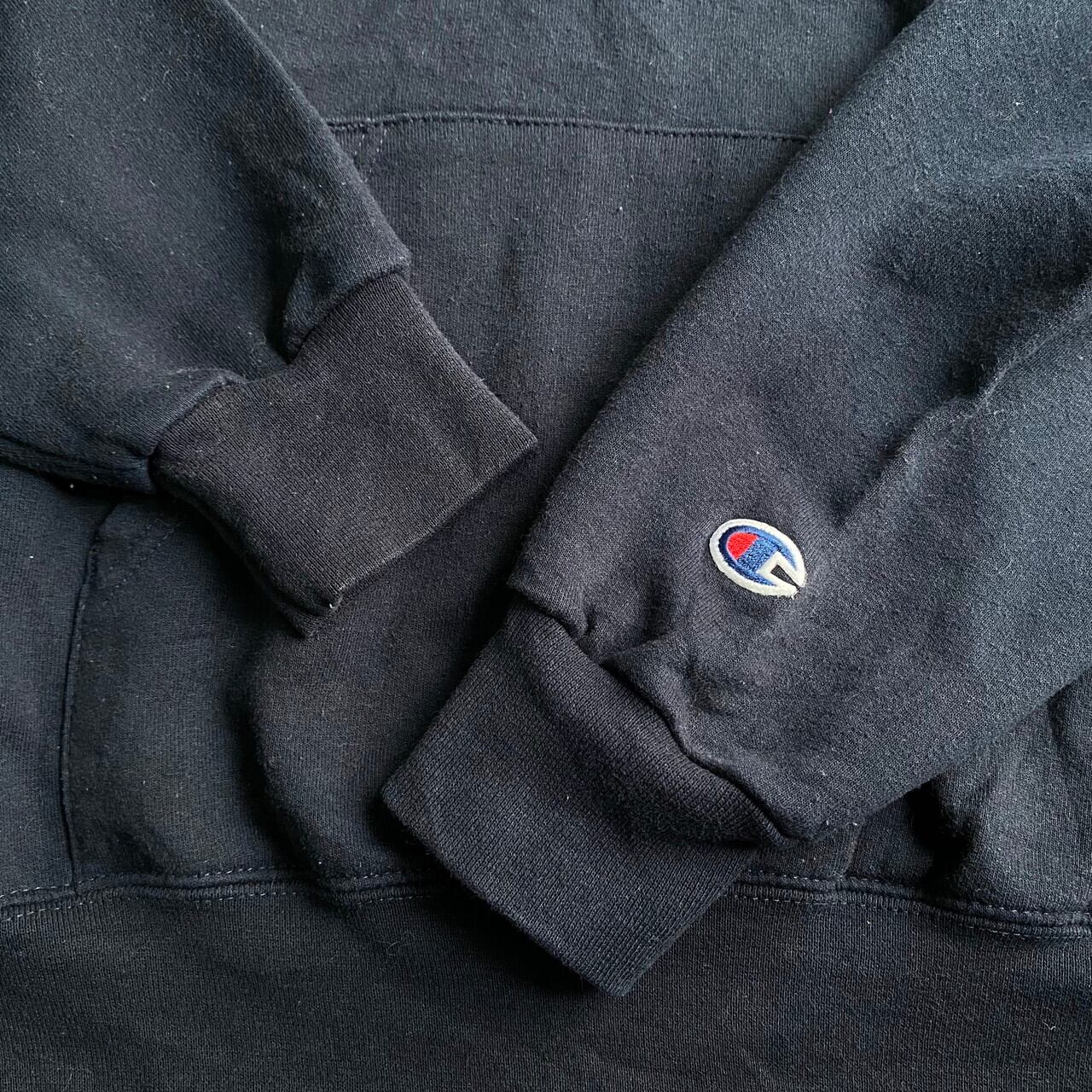 Champion チャンピオン Georgetown カレッジ ロゴ プリント プルオーバーパーカー メンズl相当 古着 スウェットパーカー ネイビー 紺 パーカー Swe30 Sa24 Cave 古着屋 公式 古着通販サイト