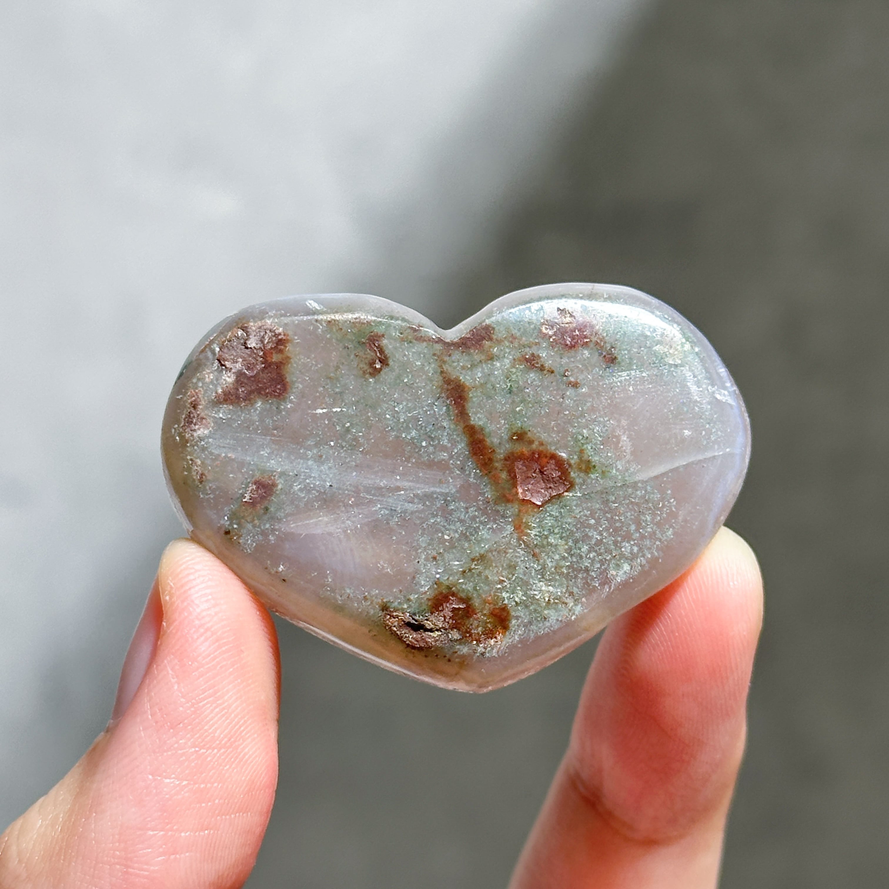 桜瑪瑙のハート | 天然石と雑貨のお店 Angel's voice Rubyさま専用