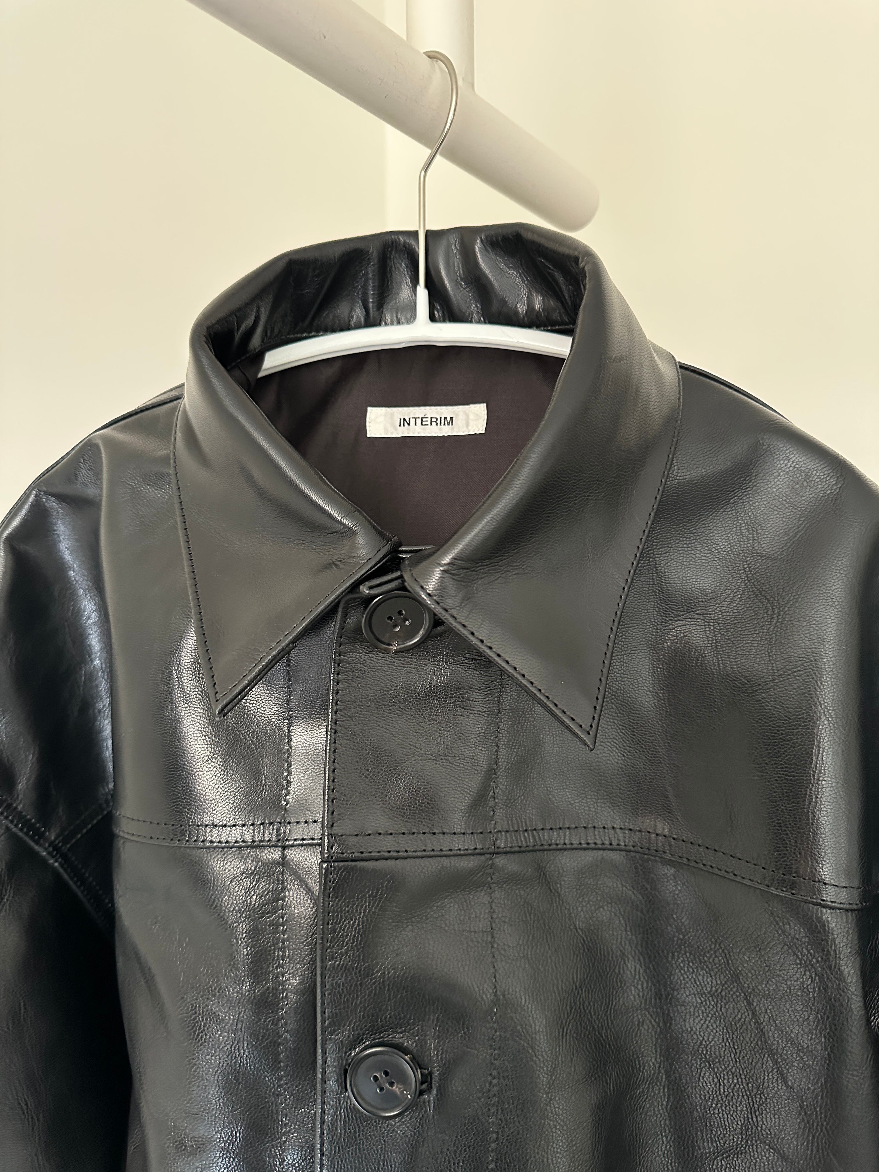 INTERIM(インテリム) FULL VEGETABLE TANNED GOAT LEATHER HYPER BIG