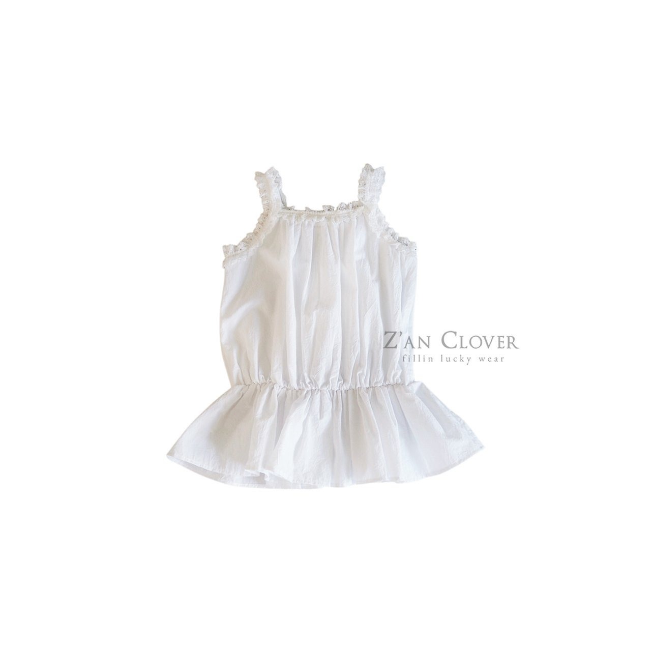 [Z’AN CLOVER] Pure Volume Dress / [지안클로버] 퓨어볼륨원피스