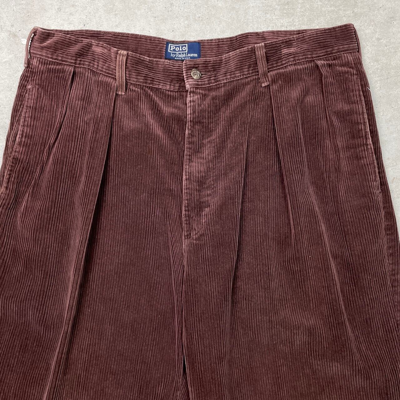 90年代 USA製 Polo by Ralph Lauren ポロバイラルフローレン 2タック