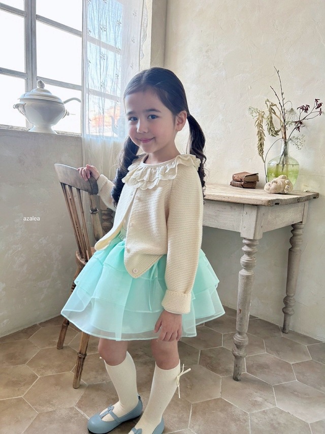 【即納】<azalea>  Organza cancan skirt