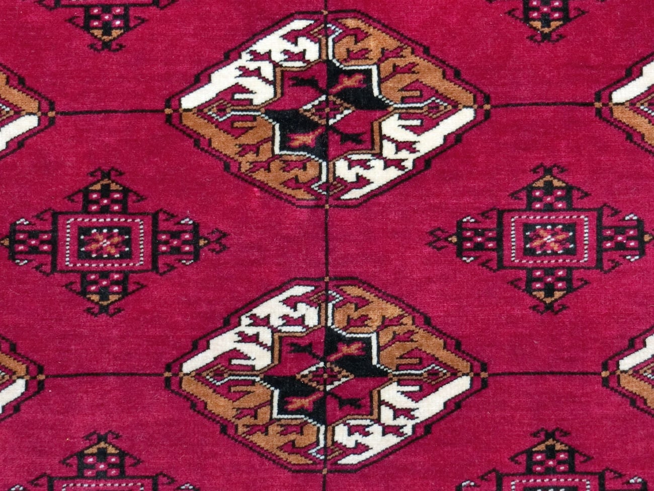 size:108x82cm トルクメン 手織り絨毯 ペルシャ絨毯 size:108x82cm