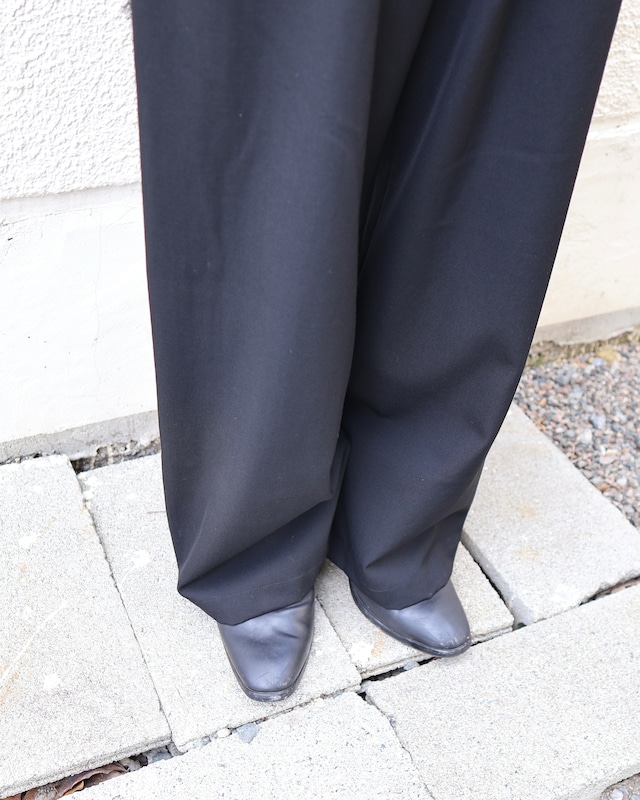 【Y's】hip design straight slacks