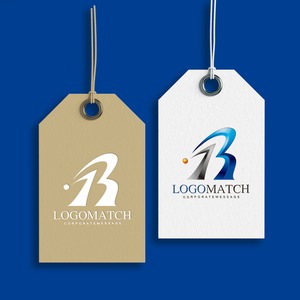 スピード感と勢いのBのロゴ