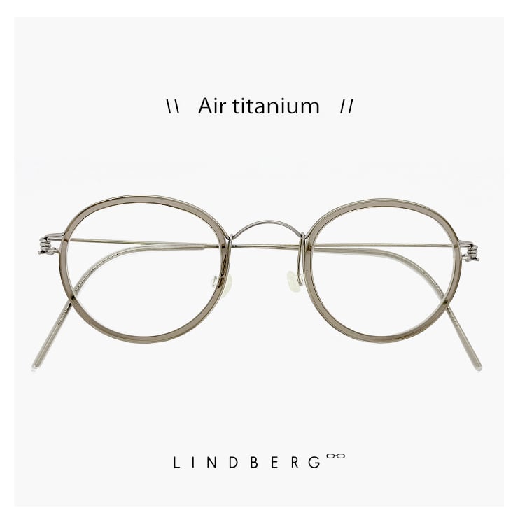 Lindberg Air Titaniumリンドバーグエアチタニウムメガネブルー-