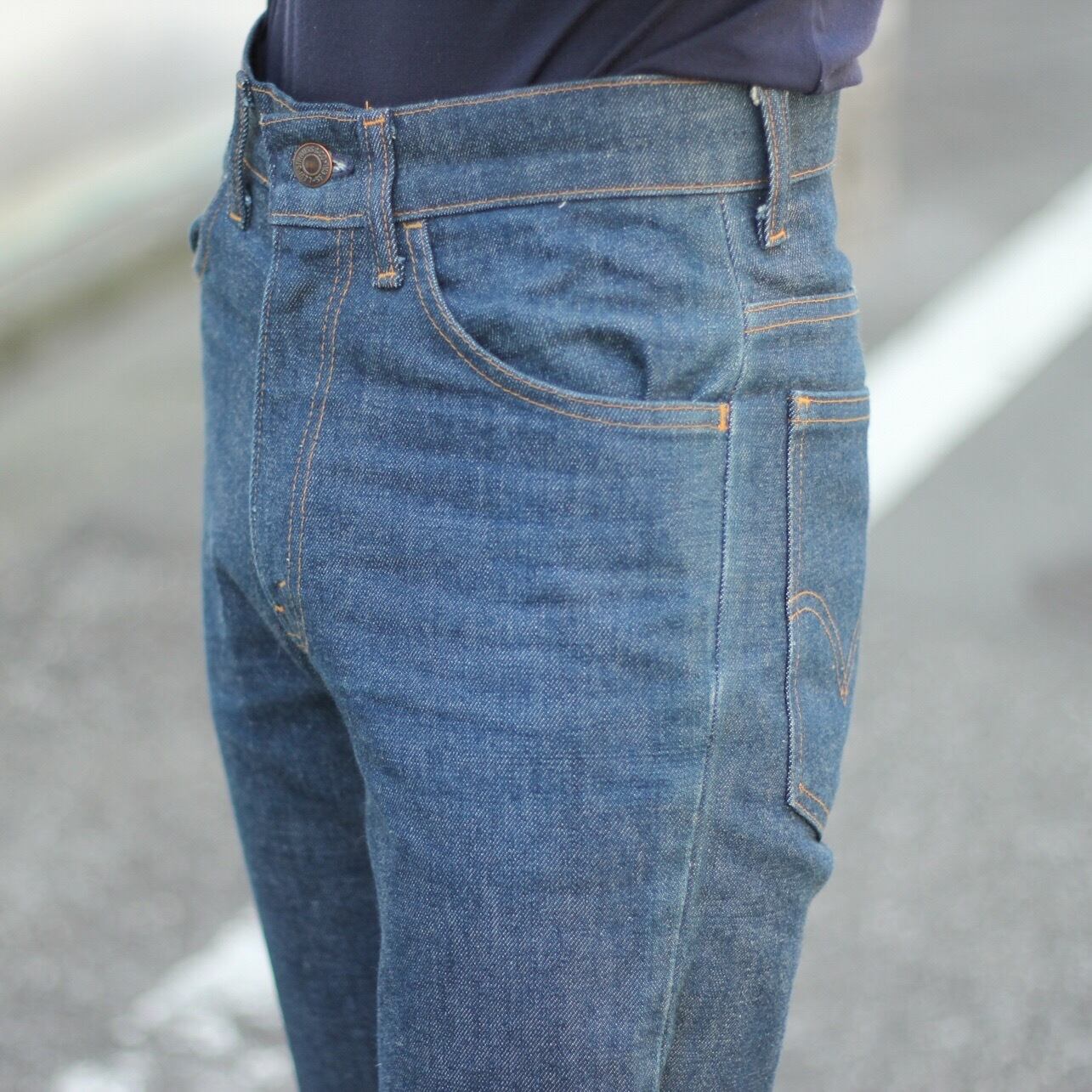 1970's Levi's 42TALON ミントコンディション 646 デニムフレアパンツ
