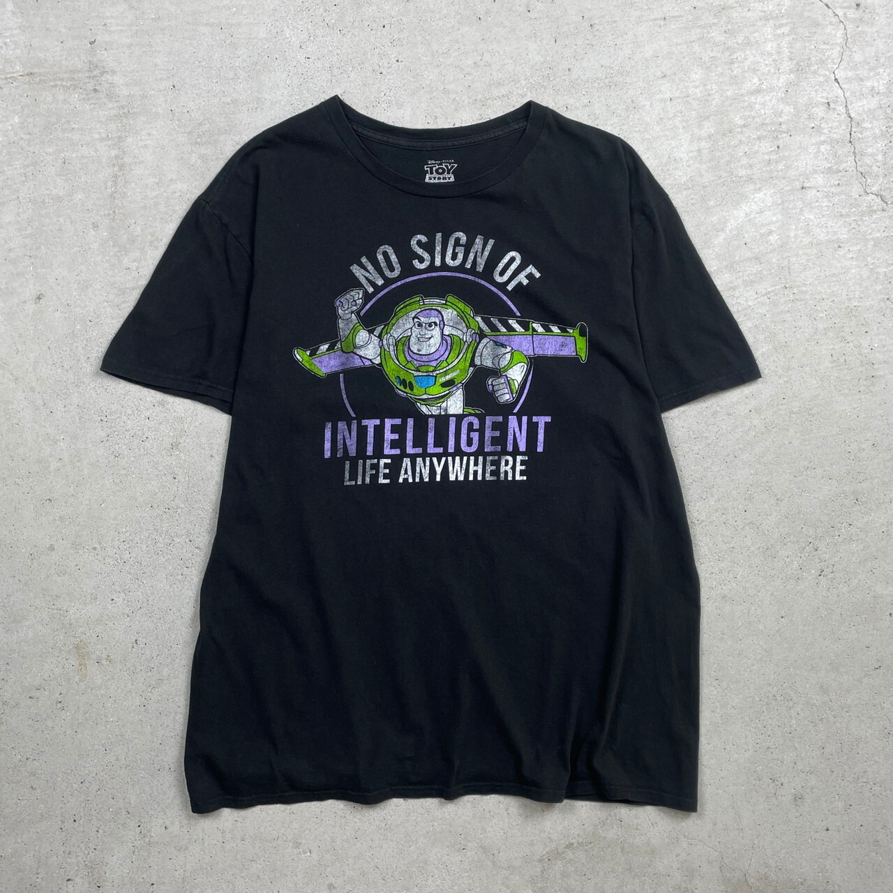 TOY STORY バズライトイヤー キャラクター ムービープリントTシャツ 