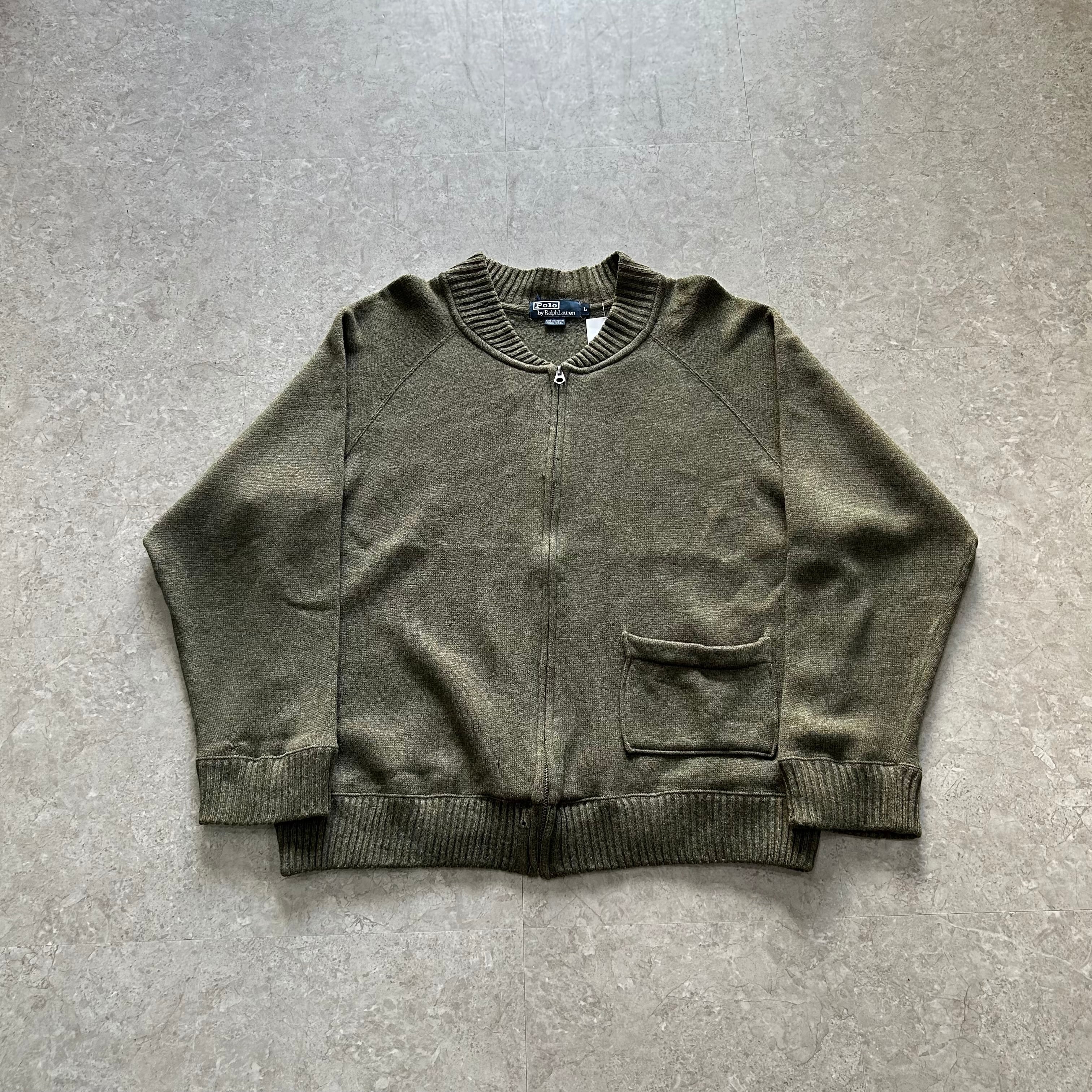 Polo by Ralph Lauren wool knit blouson【仙台店】