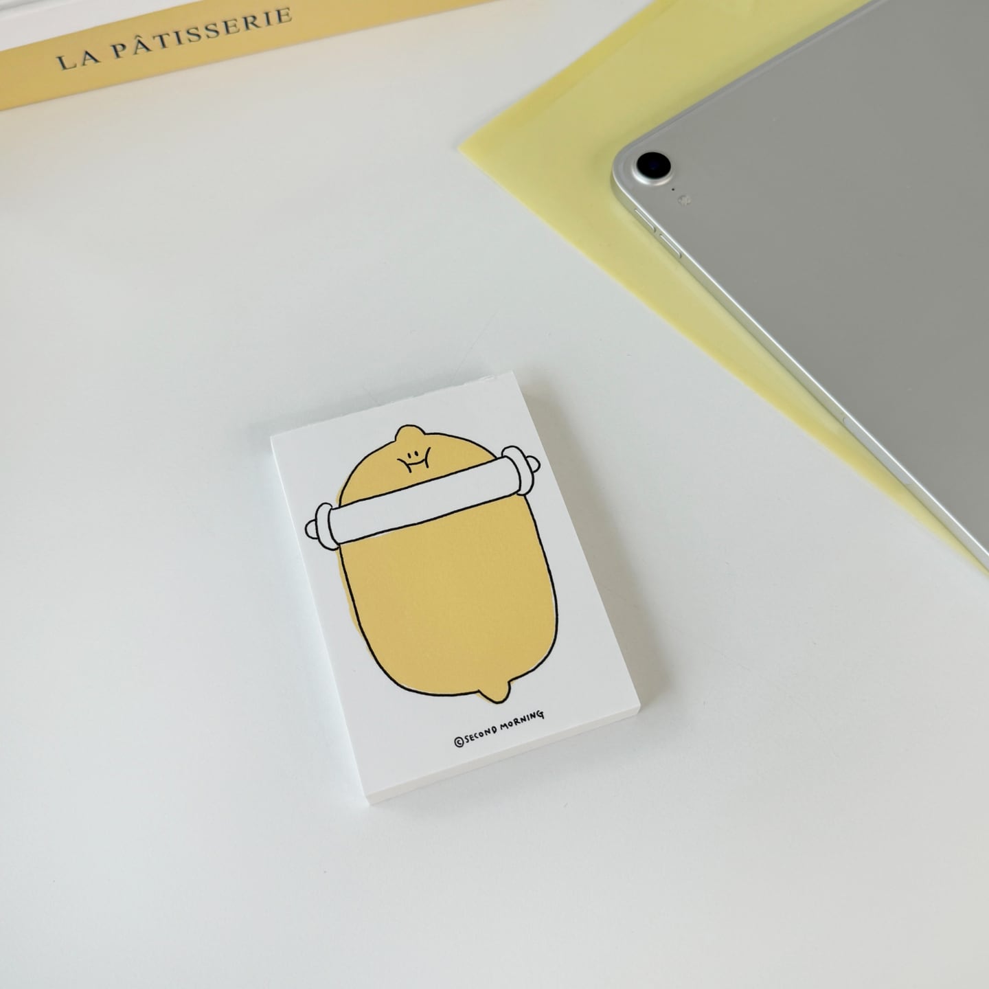 ★ 韓国作家様 メモパッド バラ売り ② メモパッド キグルミオバケ ブルー(キグルミオバケ・ブルー