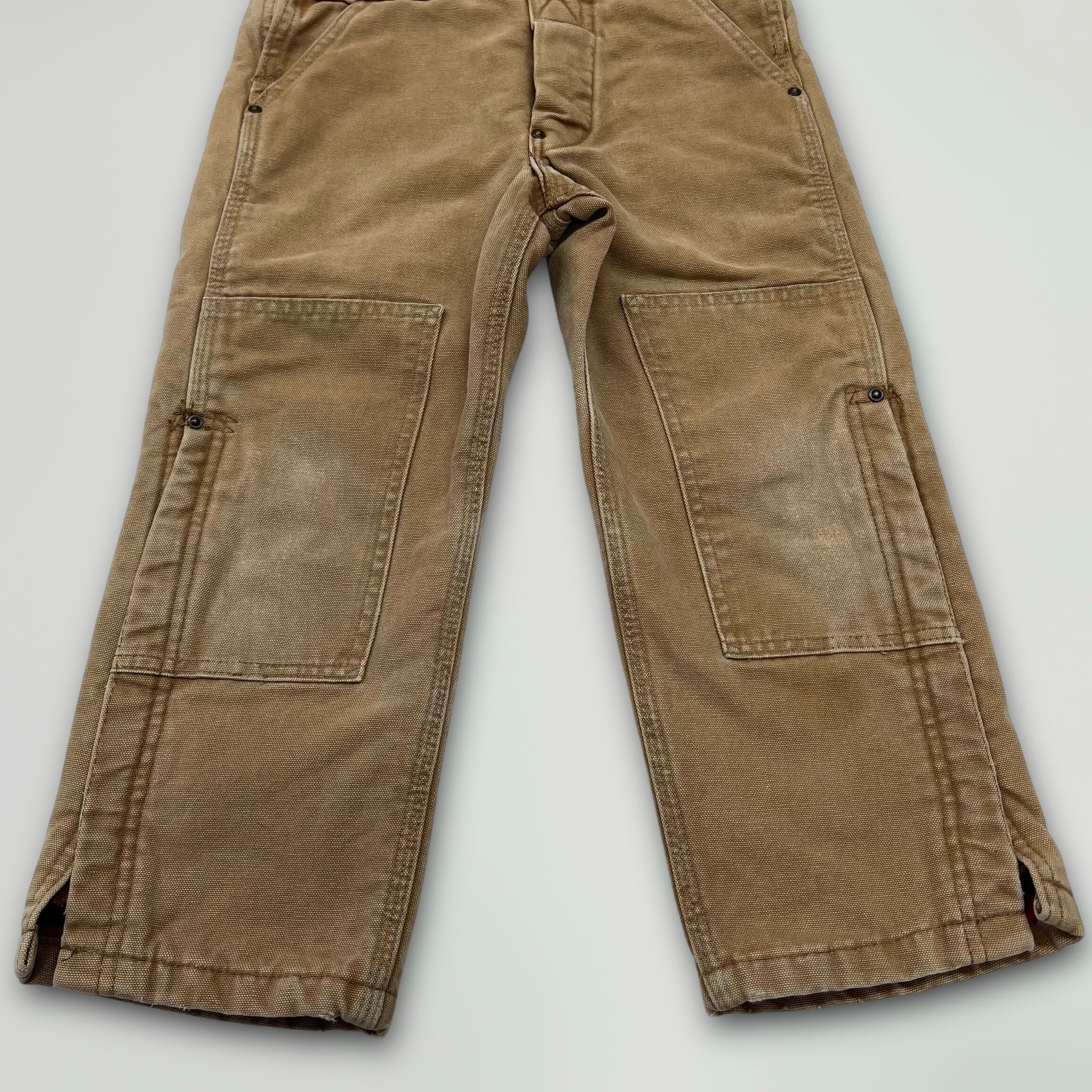 5-7T】Carhartt brown duck overall カーハート ブラウンダック