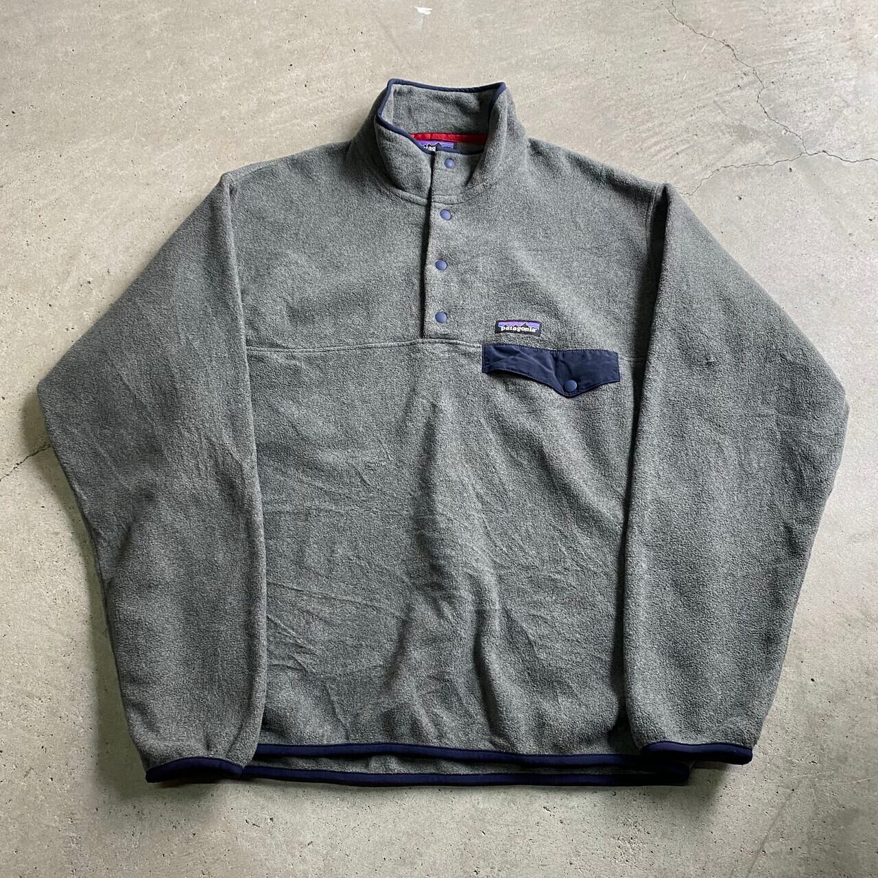 Patagonia パタゴニア　シンチラ スナップT フリース　グレー　カーキ