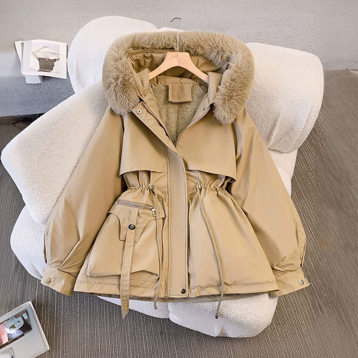 モッズコート フード付き レディース 冬 韓国 アウター おしゃれ きれいめ 大人 カジュアル 通勤 通学 防寒 保温 防風 暖かい ゆったり 軽量 中綿 ブルゾン 大人可愛い 大人女子