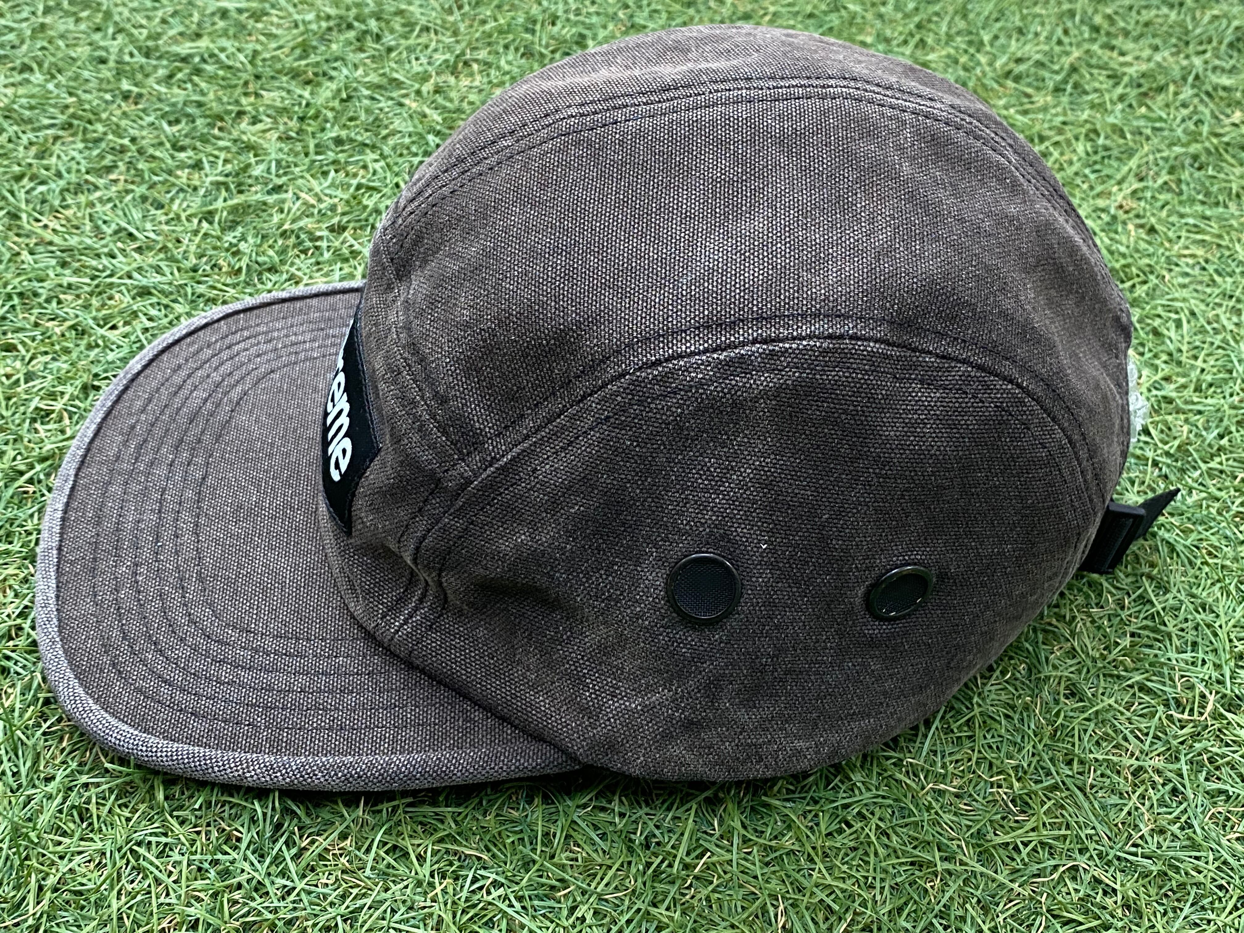 Supreme 1st Canvas 溶かす Camp Cap Navy