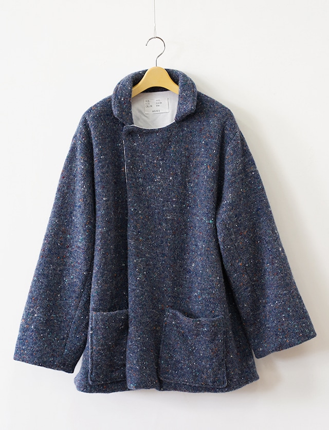 aulico :  WOOL JACKET / BLUE