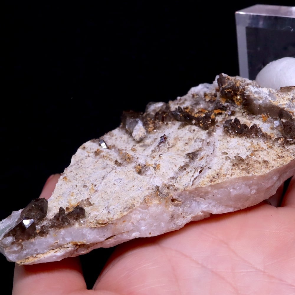 鋭錐石 & スモーキークォーツ アナテーズ 煙水晶 149,3g OTH053 鉱物