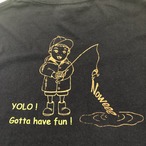 ロングＴシャツ Fishingバージョン ネイビー メンズ サムネイル