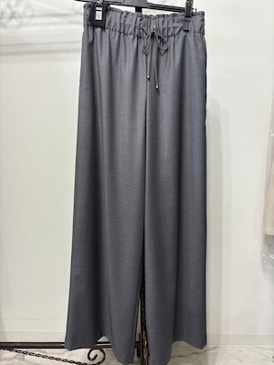 ウエストゴム ワイドストレートパンツ 31623