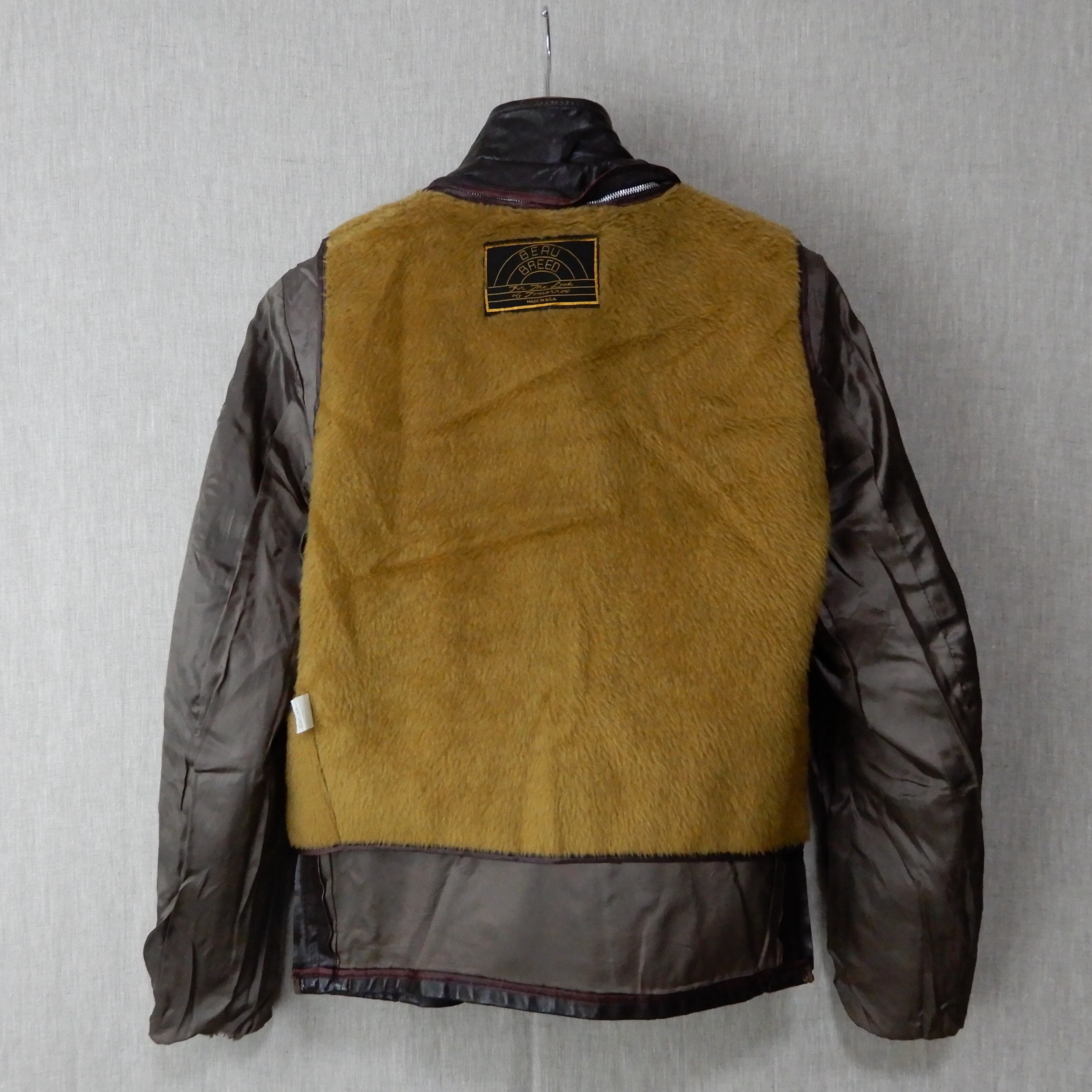 BEAU BREED Leather Jacket 1970s Size36 | hartwellspremium.com