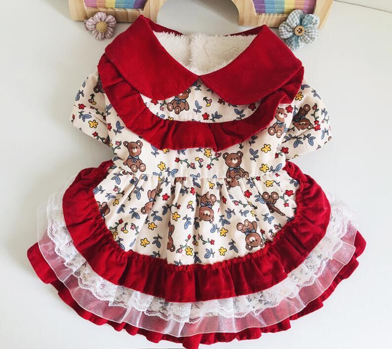 《予約》№3101292 デザイナーズフリルレッドワンピ