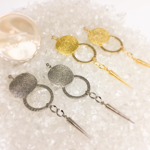黄金と白銀の世界|ミナヒカルーおしゃれな天然石×ハンドメイドアクセサリー
