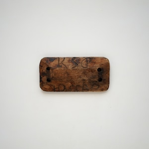 Wooden Fishing Net Tag “HASSLÖ”