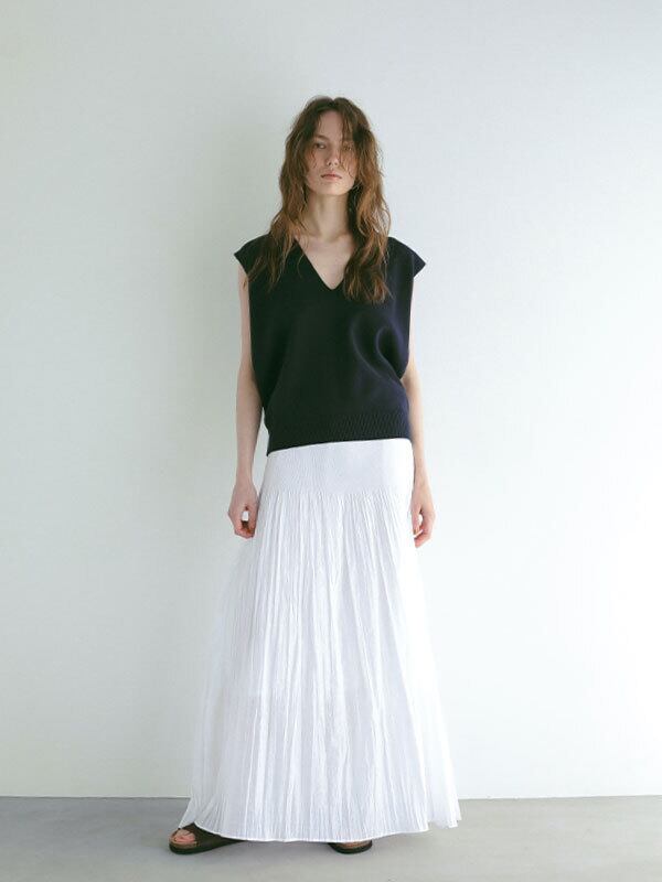 ETRE TOKYO ウエストジャガードロングスカート | FLICKA ASHIYA