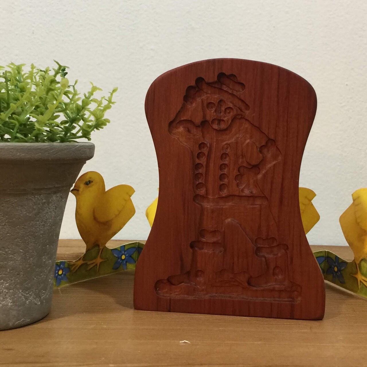 COOKIE STAMP WOOD 『Pierrot』 ビンテージのクッキー木型