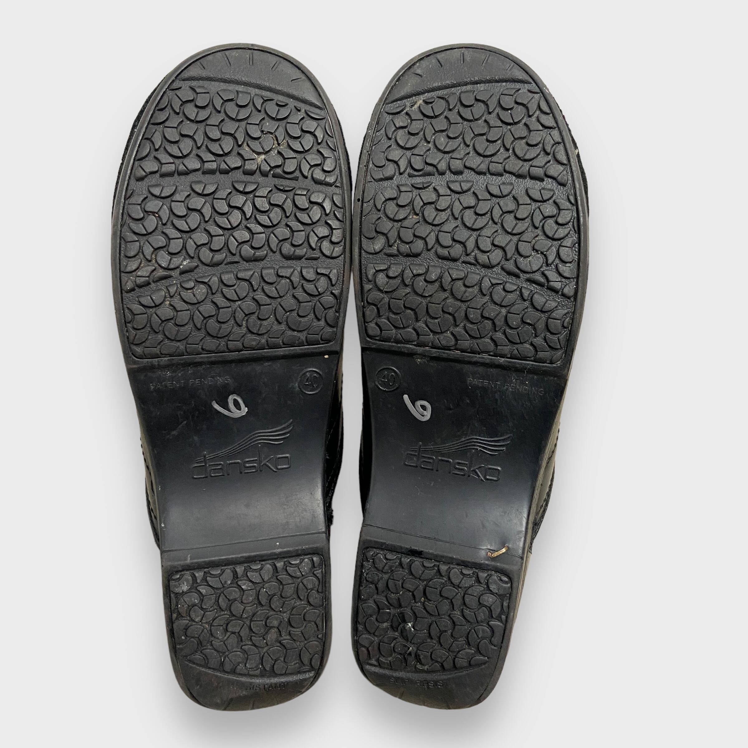 dansko プロフェッショナルXP クロッグ サボ 黒 25-25.5cm | 古着屋 Uan