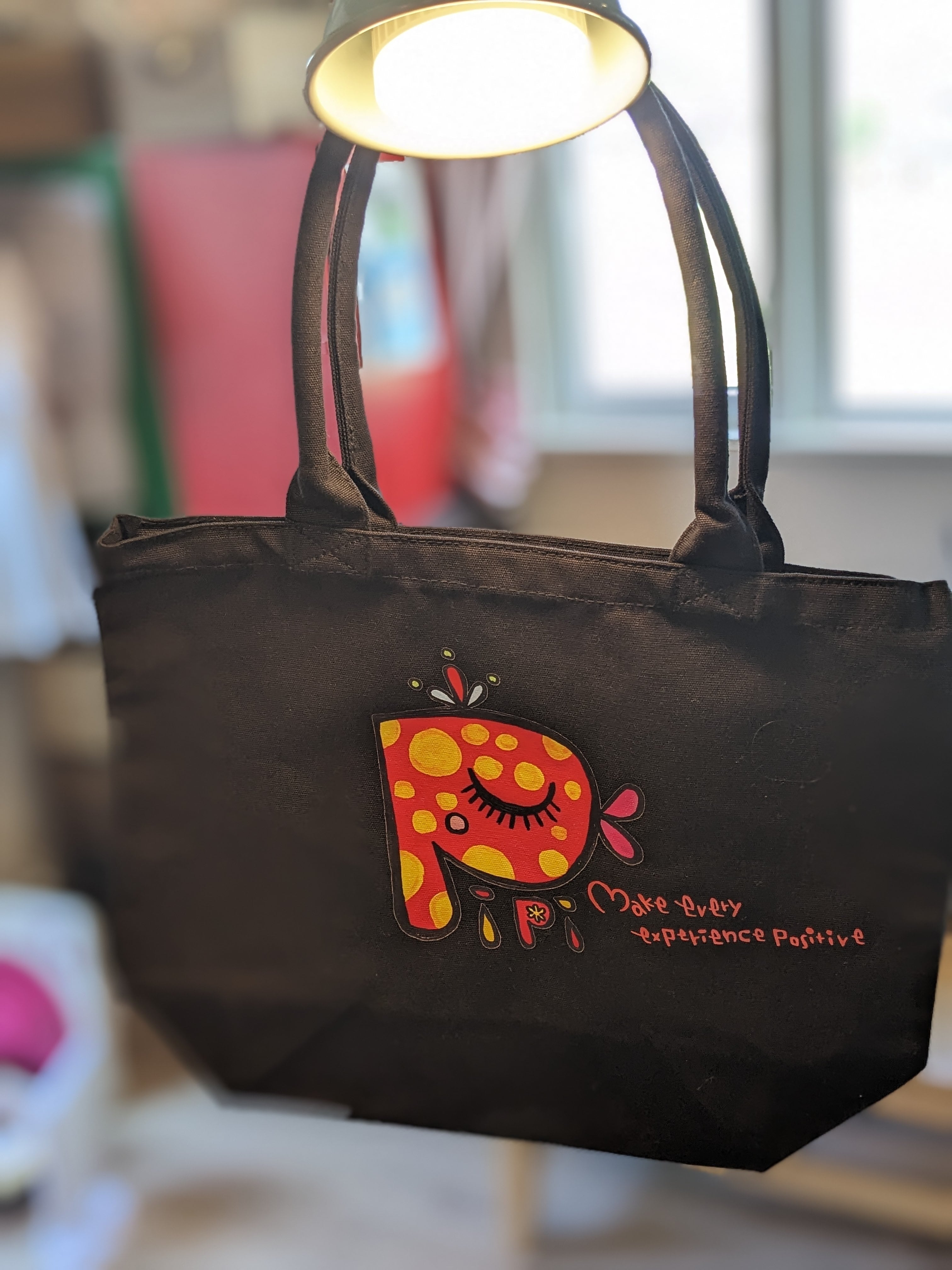 pipi 厚手キャンバスパイプハンドルトート | pipi Select shop