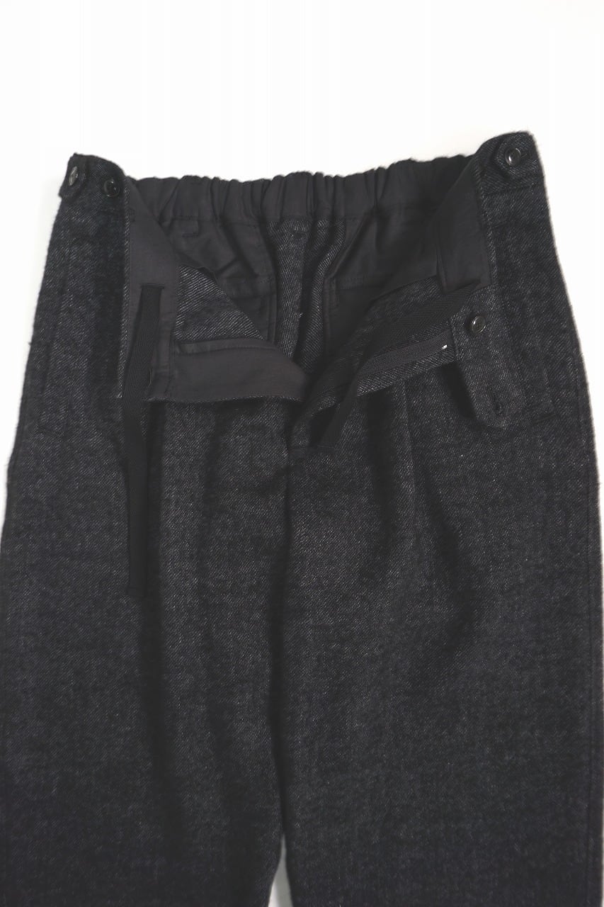 Wool Linen Tweed Trousers