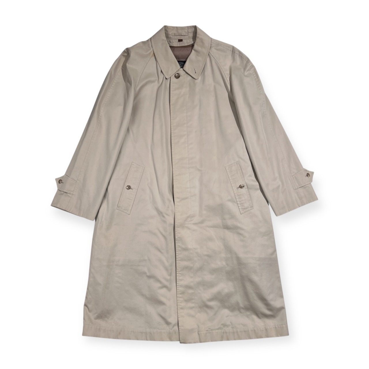 J.PRESS ジェイプレス ライナー付き ステンカラーコート 94-82-175/アイボリー 系 メンズ  ビンテージ