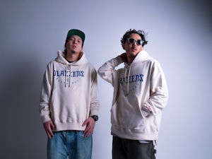 BLAZZERS CREW TEAM HOODIE -MADE IN JAPAN- [CREAM]