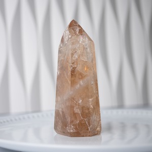 ローズクォーツ ゴールデンヒーラー / タワー ポイント【3】