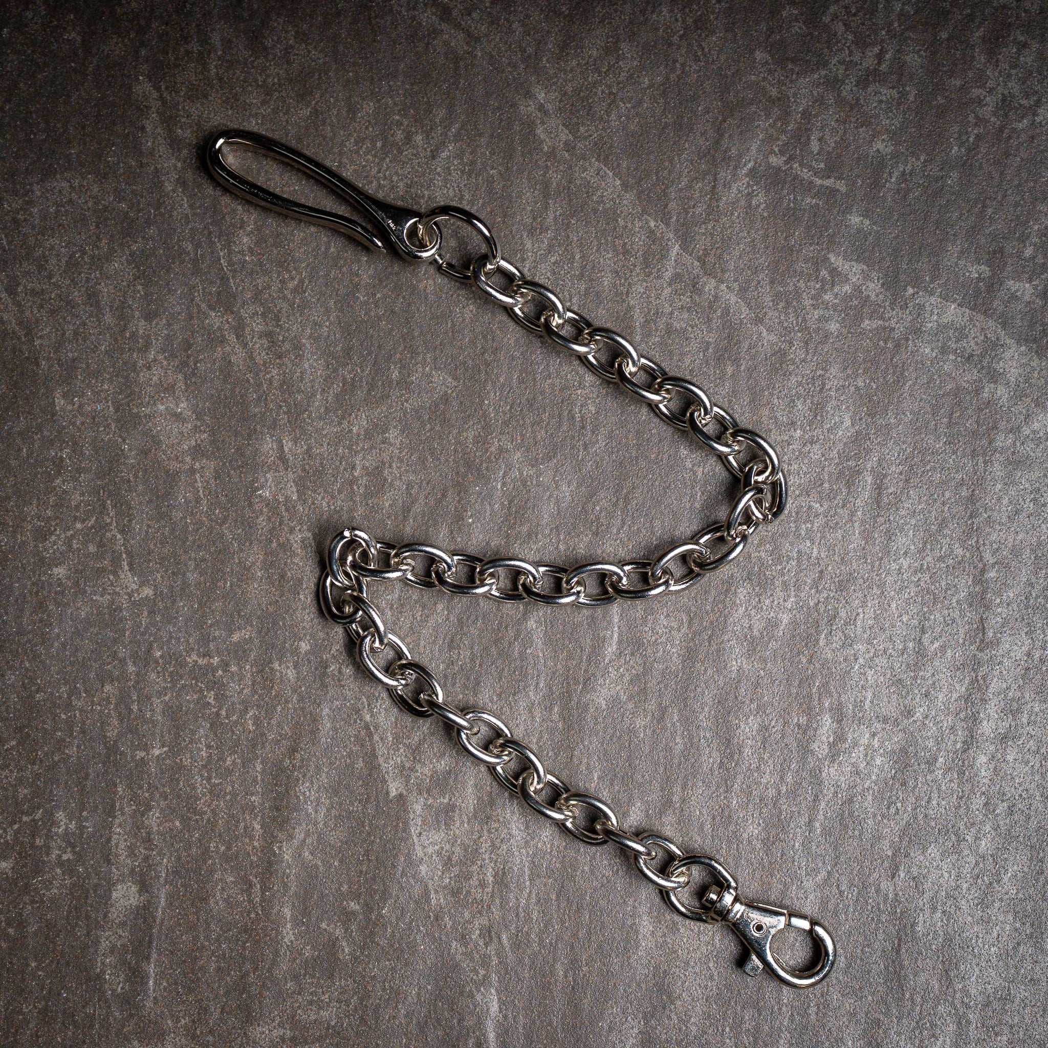 Additive and Line】Wallet Chain Nickel Silver WCH-005 新品