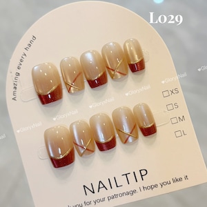 L029 ネイルチップ サイズXS/S/M