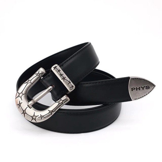 [PHYS] Knight leather star punk belt