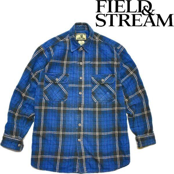 FIELD&STREAM バッファローチェック 長袖 ヘビーネルシャツ メンズL /eaa371918