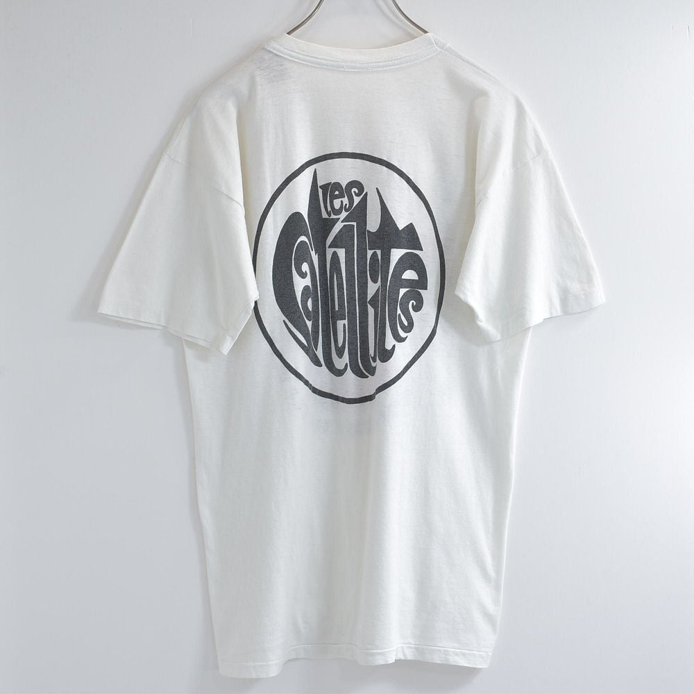 80s LES SATELLITES レス・サテライト フレンチロック バンドTシャツ