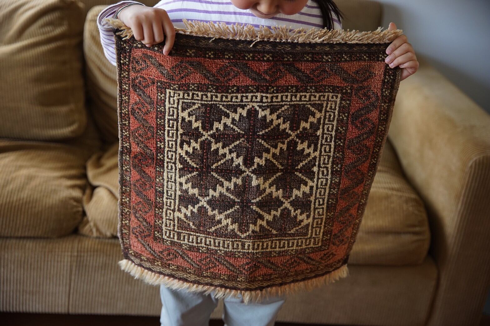 203 -Vintage Baluch rug