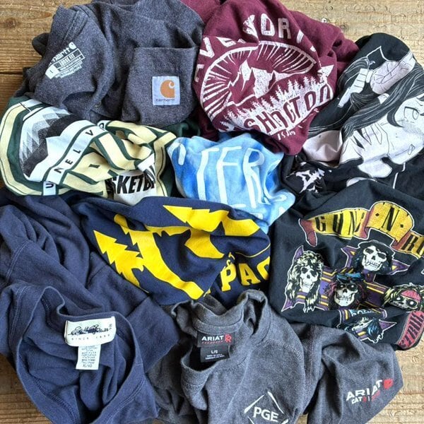 1点物◇カーハートCarhartt長袖ロンTヘンリーネックTシャツ古着Lメンズ
